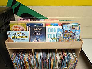 Thank you to the PTA for all of the March Madness books this year. 