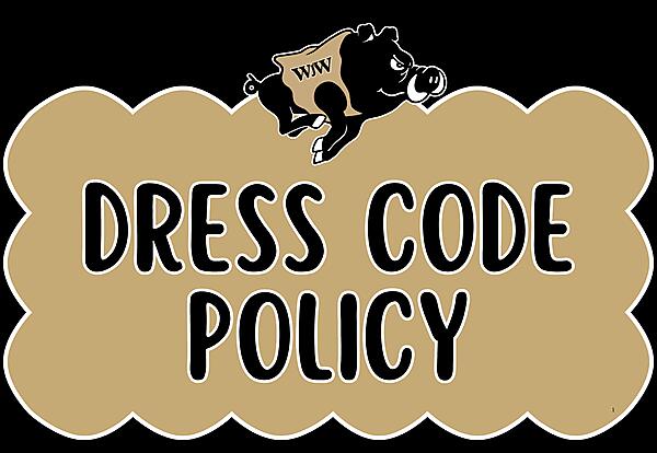 decorative graphic - dress code policy at Willie J. Williams 