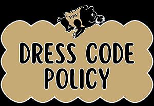 decorative graphic - dress code policy at Willie J. Williams 
