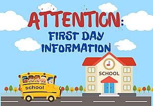 First Day of School Decorative