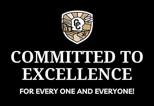 Committed to Excellence for everyone and every one - district logo