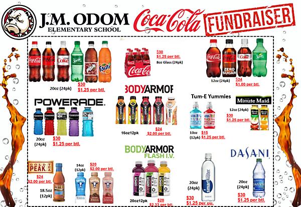 Coca Cola Fundraiser decorative