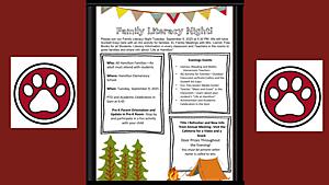 decorative flyer