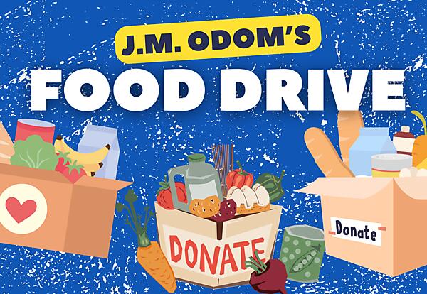 Food Drive Decorative Flyer