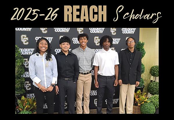 2025-26 REACH scholars pictured