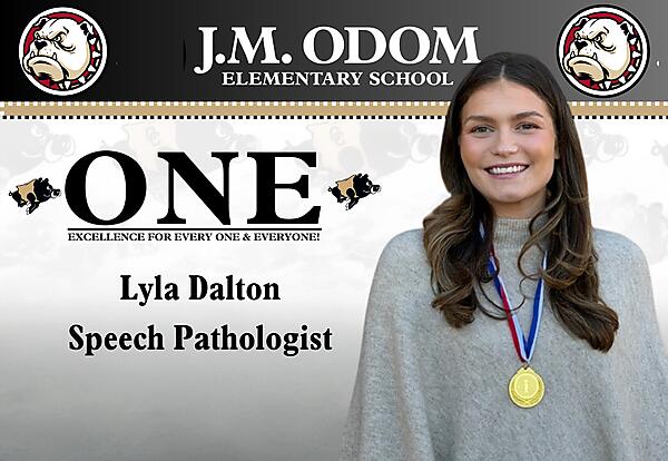 ONE Medal Decorative Flyer for Lyla Dalton