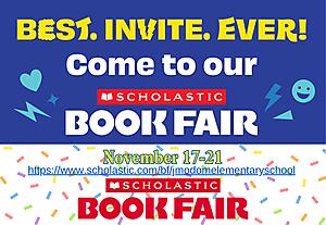Book Fair Decorative Flyer