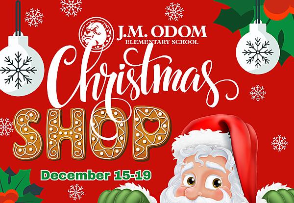 Decorative Christmas Shop flyer