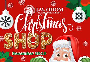 Decorative Christmas Shop flyer