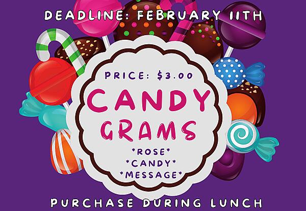 Purchase a Candy Gram from Peer Leadership!