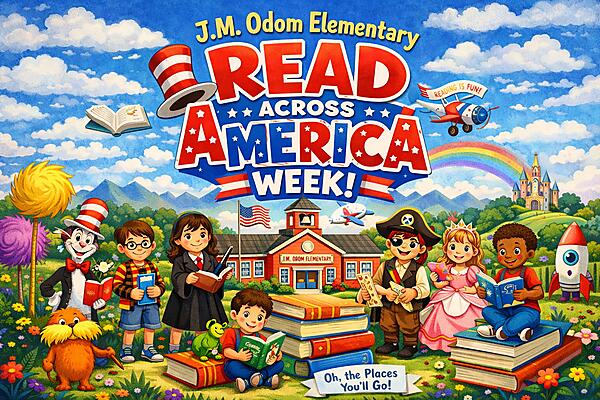 Read Across America Week Decorative Flyer