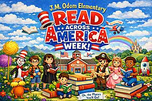 Read Across America Week Decorative Flyer