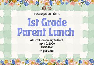 1st Grade lunch graphic 