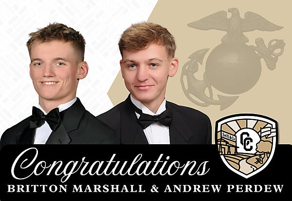 Congratulations Britton Marshall & Andrew Perdew