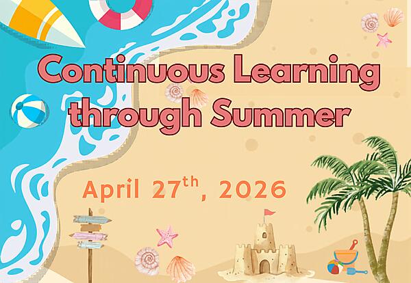 Continue Learning Through Summer
April 27th, 2026