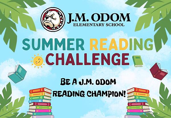 Decorative summer reading challenge image