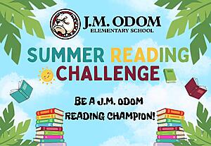 Decorative summer reading challenge image