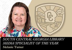 South Central Georgia Library Media Specialist of the Year - Melanie Turner