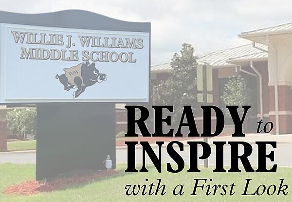 Decorative Graphic - First Look at Willie J. Williams Middle School