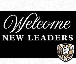Welcome New Leaders - decorative graphic