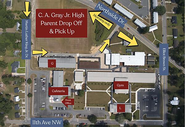 Directions for car riders