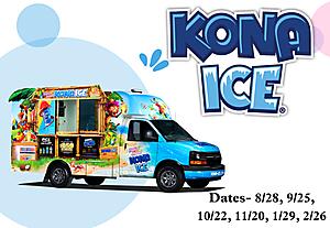 Kona Ice Dates