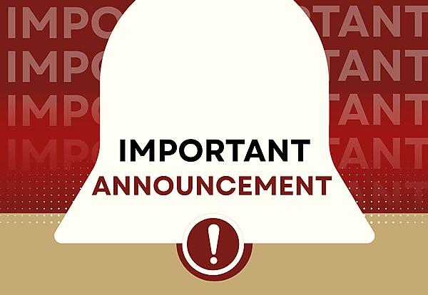 decorative - important announcement