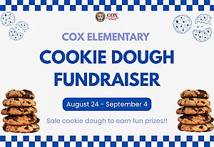 Cookie Dough Fundraiser graphic 