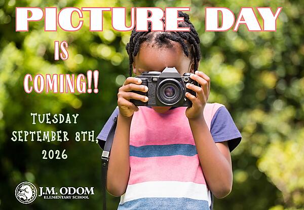 Decorative image for picture day on September 8th.