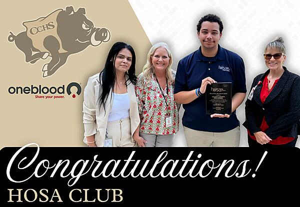 Congratulations HOSA Club