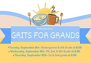 Please join us for Grits for Grands