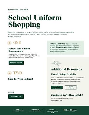 uniform shopping