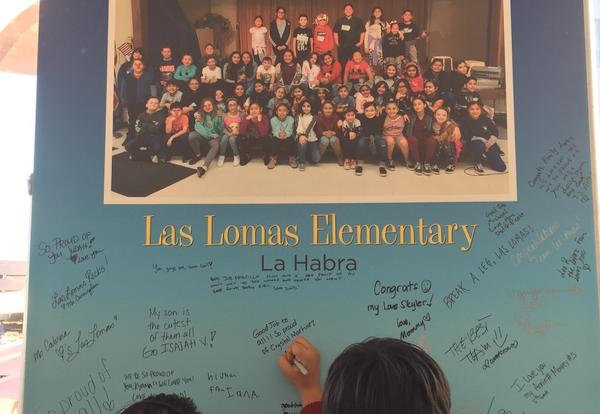 Las Lomas Elementary School performs at the Renee and Henry Segerstrom Concert Hall for Disney Musicals