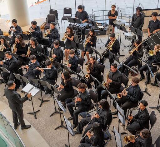 Imperial Middle School Band Performs at Segerstrom Center for the