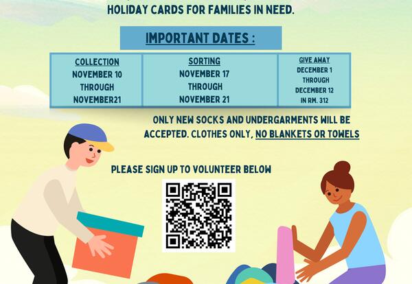 Food and Clothing Drive