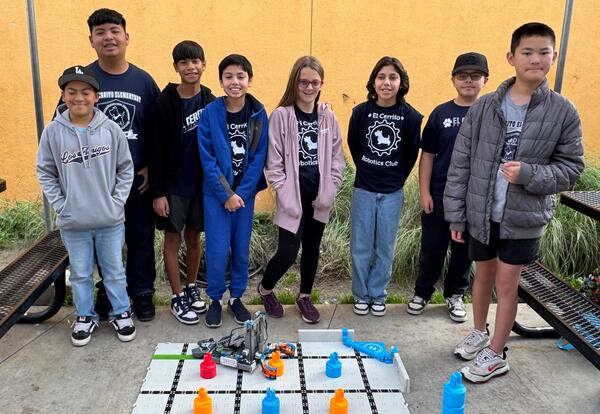 El Cerrito Robotics Club Competes at OC Manolia VEX IQ Event