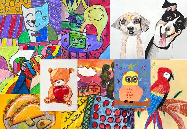 LHCSD Students Recognized in OC ARTS 4 ALL Student Art Showcase