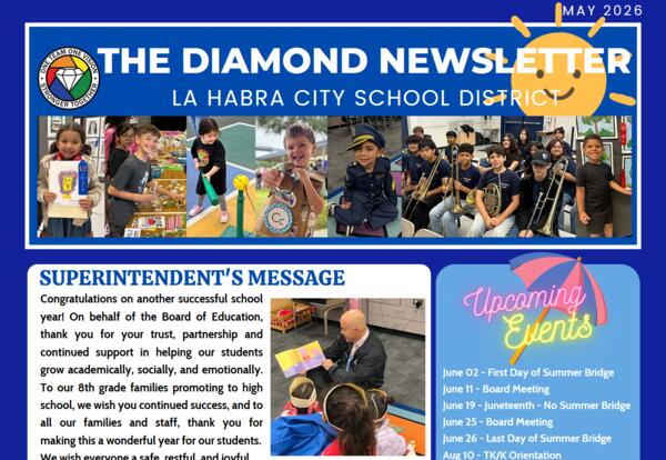 The Summer Edition of The Diamond Newsletter Is Here!