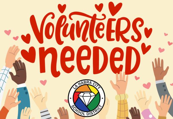 School Volunteers Needed!