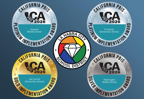 Four LHCSD Schools Earn PBIS Recognition