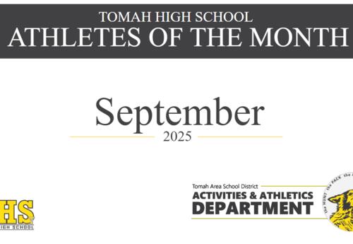 September Athletes of the Month THS