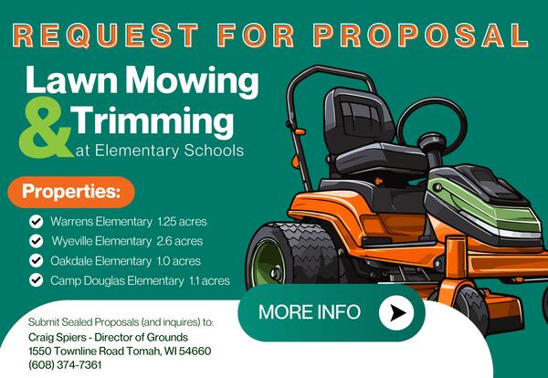 Request for Proposals: Lawn Mowing and Trimming at Elementary Schools