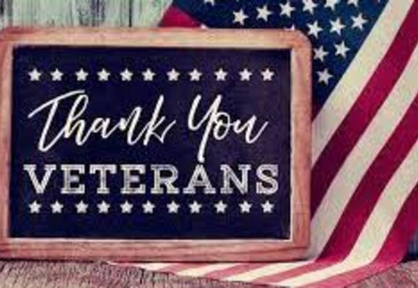 Thank You Veterans! - Nov. 2020