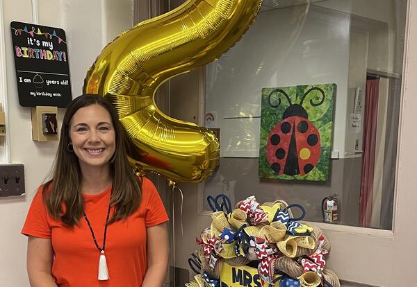 Mrs. Christy Ruffing, second grade teacher