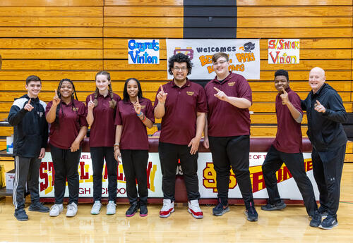 The Steel Valley Unified Bocce team poses