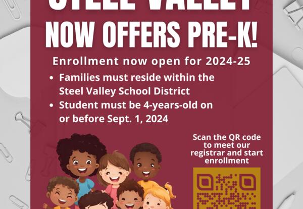 Pre-K Enrollment flyer