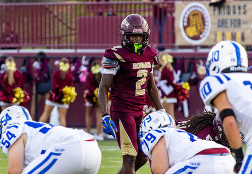 Da’Ron Barksdale in action against South Park this school year