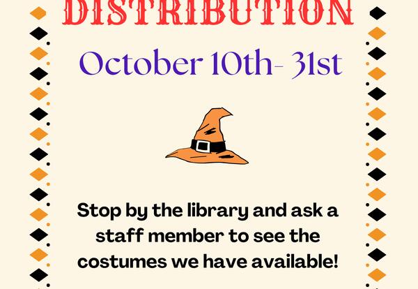 Carnegie Library of Homestead costume distribution flyer