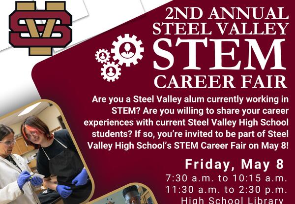 Stem career fair flyer