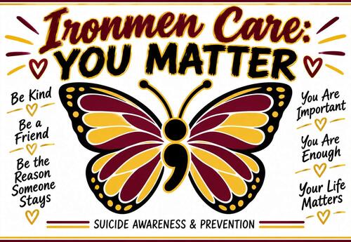 The Ironmen Care - You Matter logo